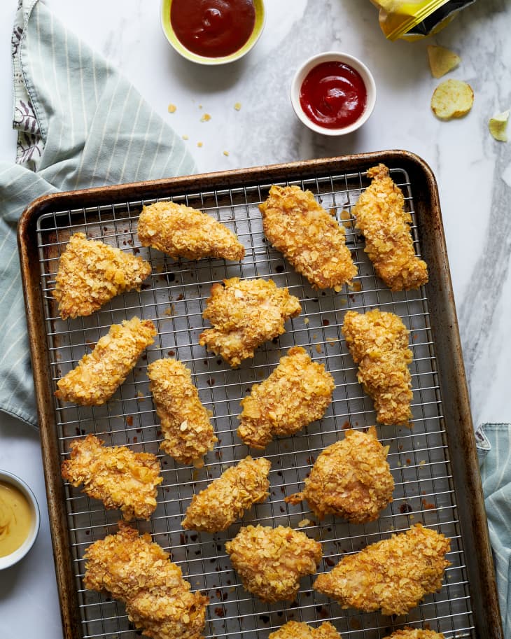 Potato Chip Chicken Tenders Recipe | The Kitchn