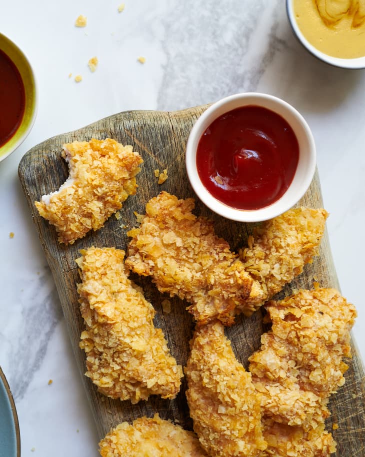 Potato Chip Chicken Tenders Recipe Kitchn