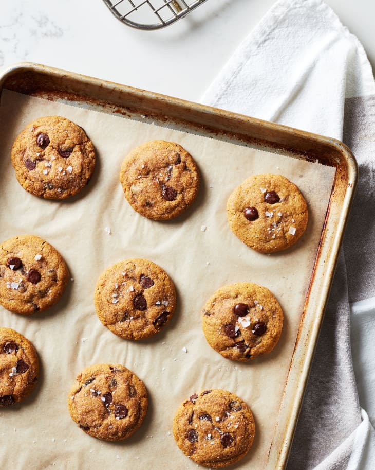 Pumpkin Chocolate Chip Cookies Recipe The Kitchn