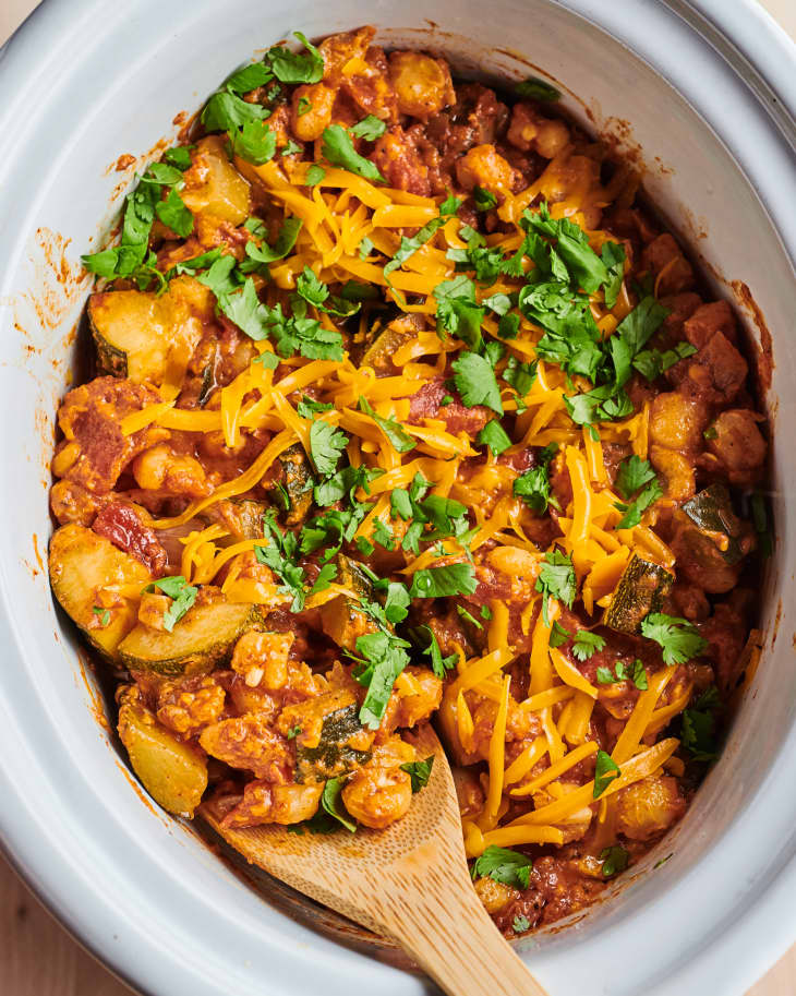 Slow Cooker Hominy Squash Casserole Kitchn