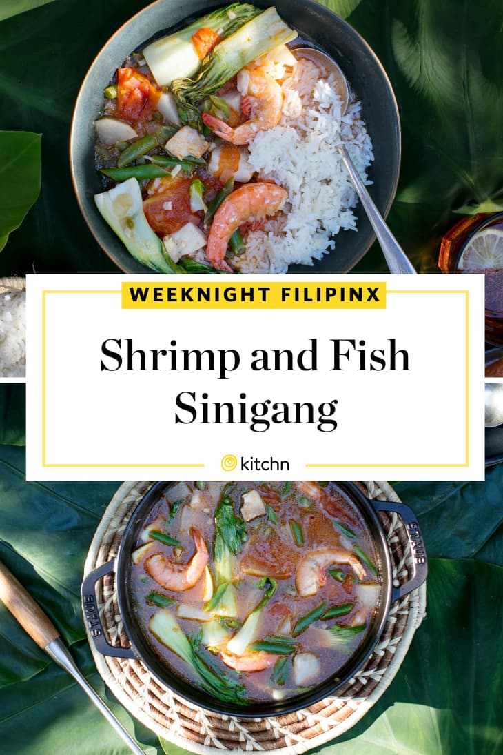 Shrimp and Fish Sinigang (Tamarind Stew) The Kitchn