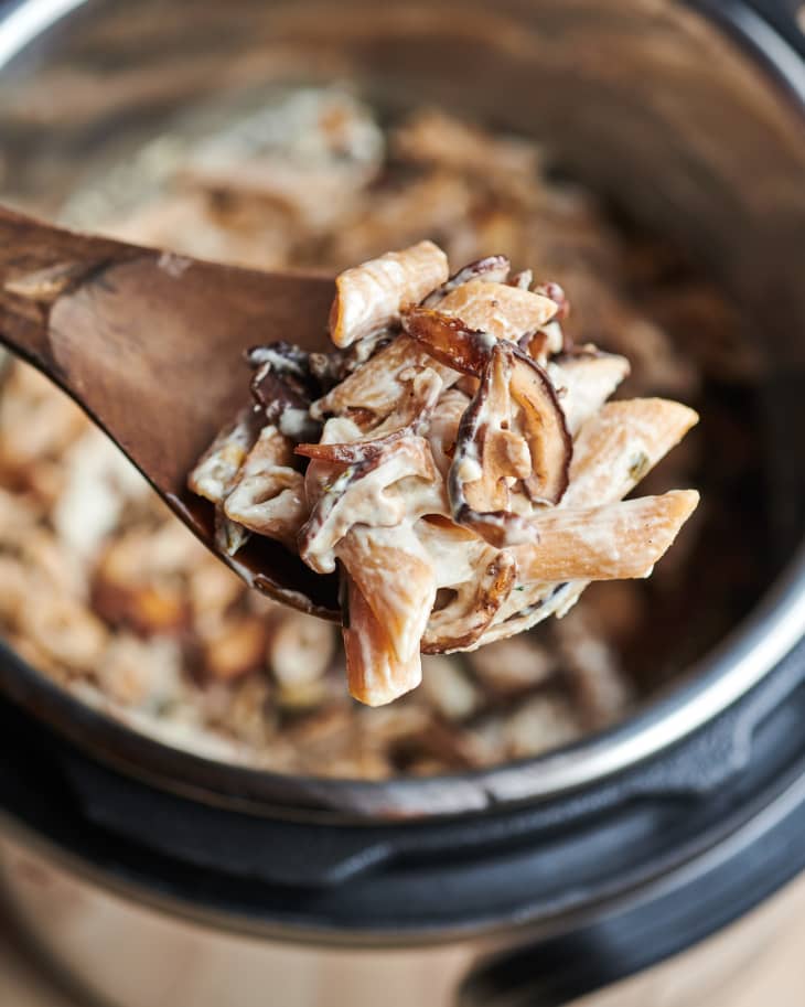 Creamy Wild Mushroom Instant Pot Penne The Kitchn