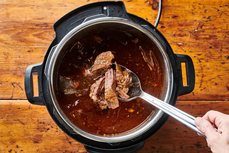 Birria in shop pressure cooker