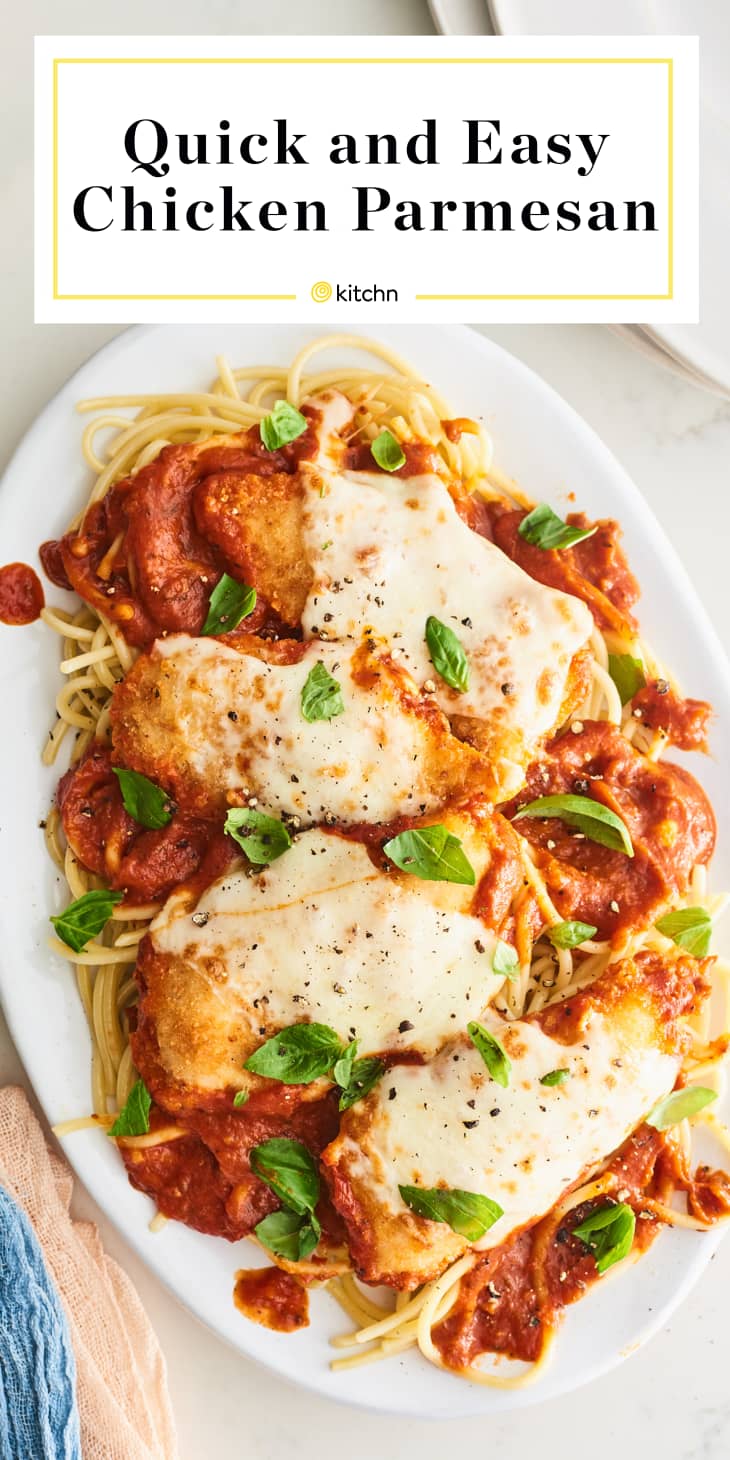 Quick Chicken Parmesan Recipe | Kitchn