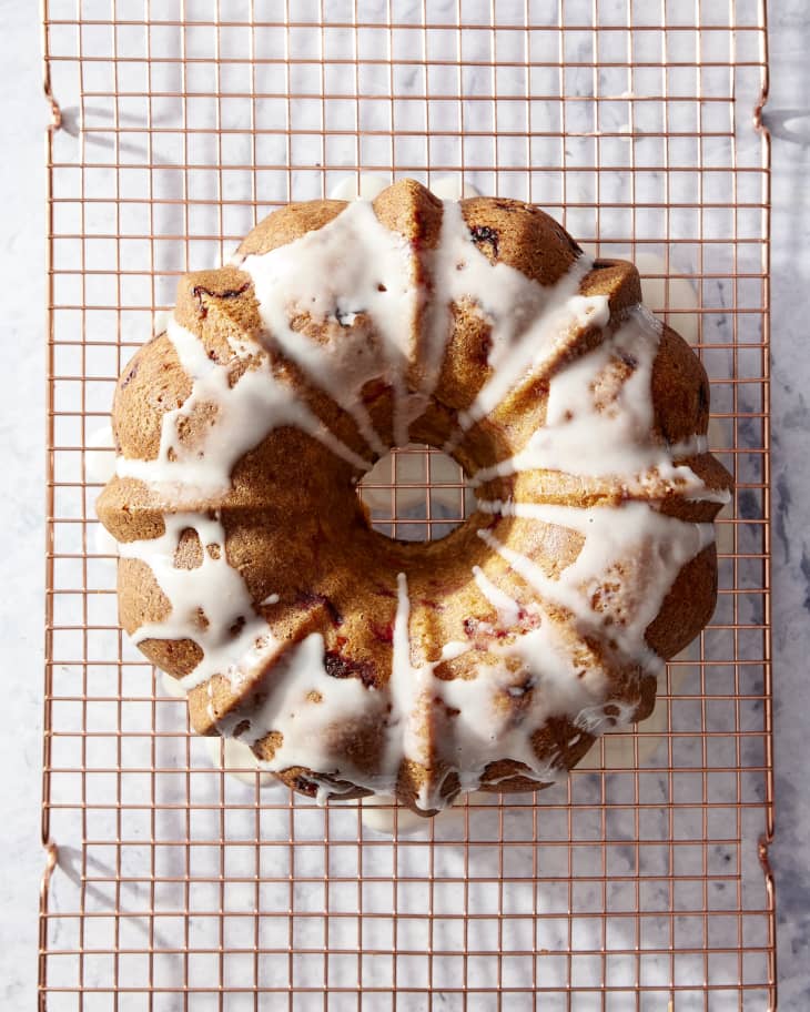 Strawberry Pound Cake Recipe (With Lemon Glaze) | The Kitchn