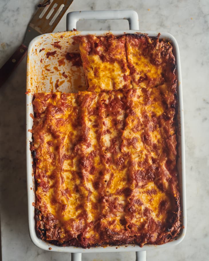 Spinach Lasagna Recipe (Extra Easy Version) | The Kitchn