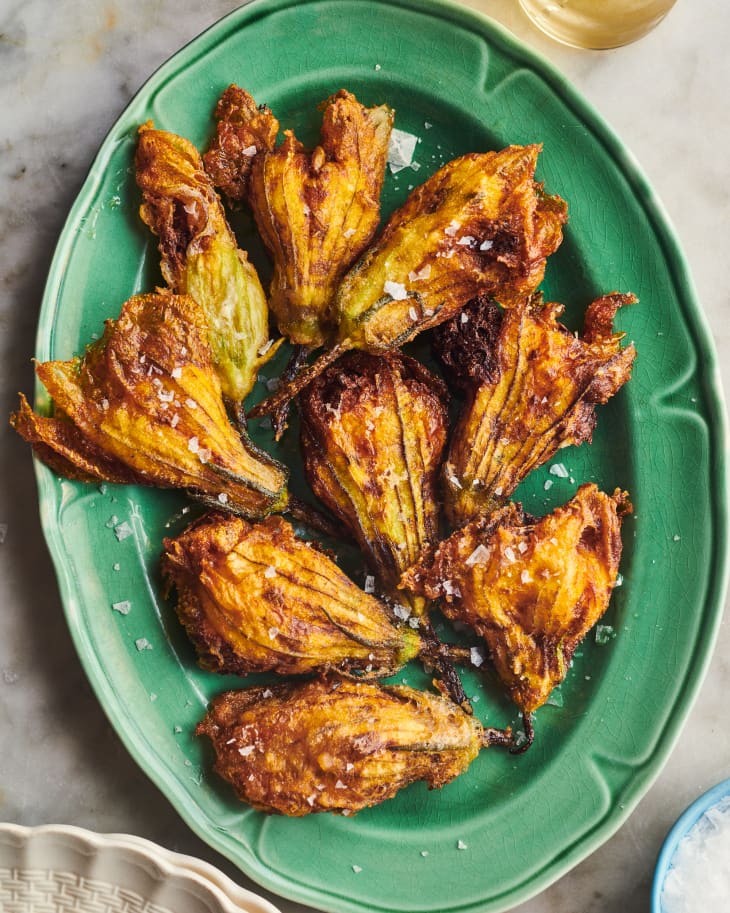 Fried Squash Blossoms Recipe (Extra Crispy) | Kitchn