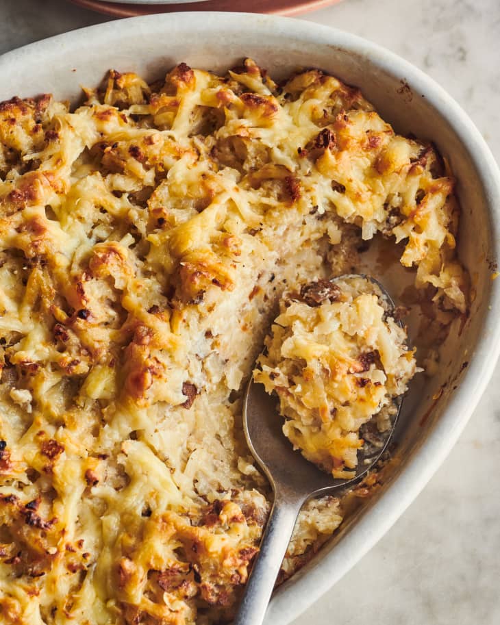 Potatoes Romanoff Recipe (Cheesy Potato Casserole) The Kitchn