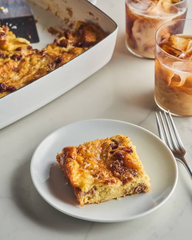 Sausage Breakfast Casserole Recipe (6 Ingredients) The Kitchn