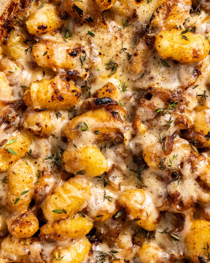 French Onion Skillet Gnocchi Recipe The Kitchn