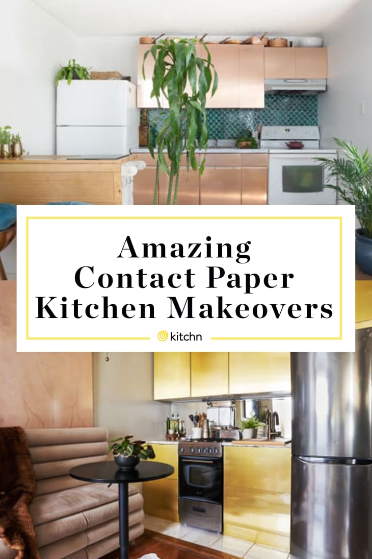 3 Kitchens That Got Made Over With SelfAdhesive Paper The Kitchn