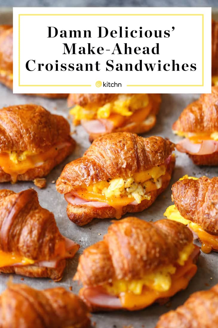 Make-Ahead Croissant Egg Sandwiches for Easy Brunches | The Kitchn