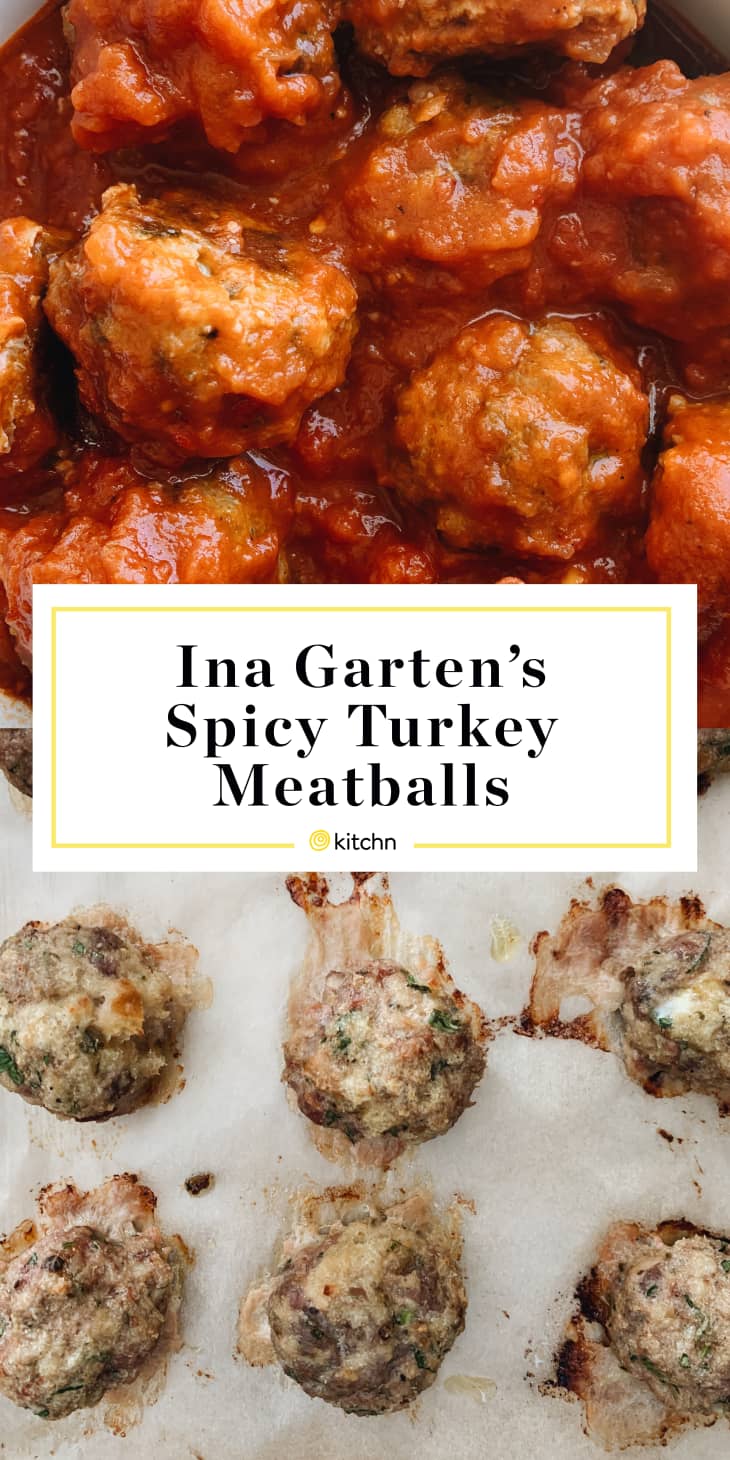 A Review of Ina Garten's Spicy Turkey Meatballs Kitchn