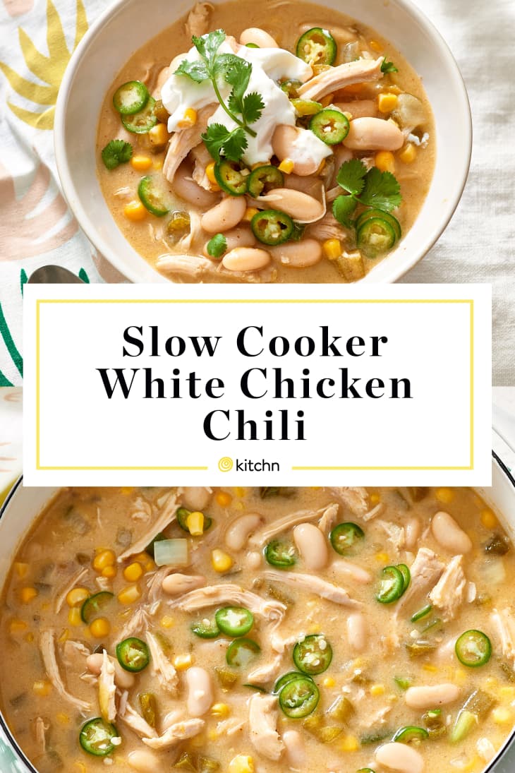Recipe SlowCooker White Chicken Chili The Kitchn