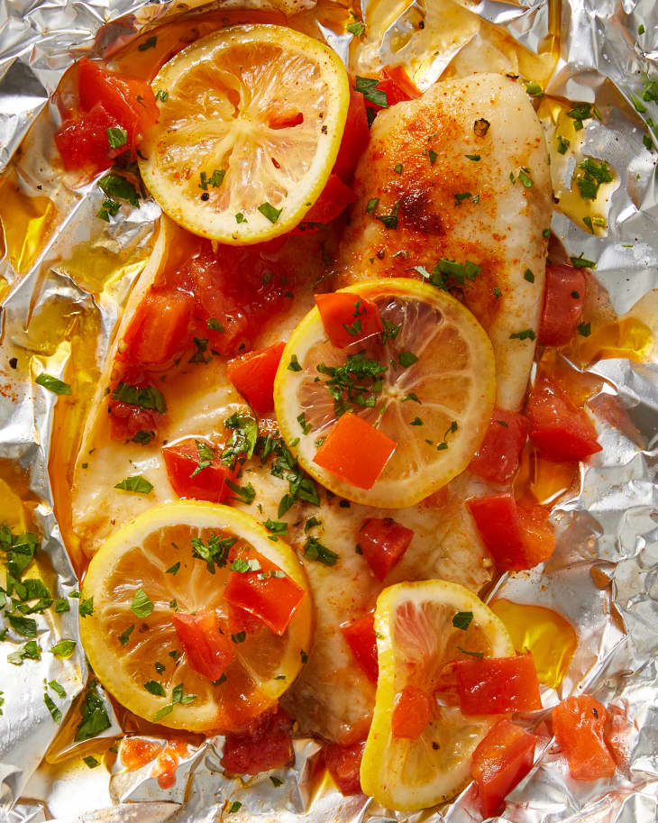 Foil Packet Tilapia Recipe (with Lemon & Herbs) Kitchn