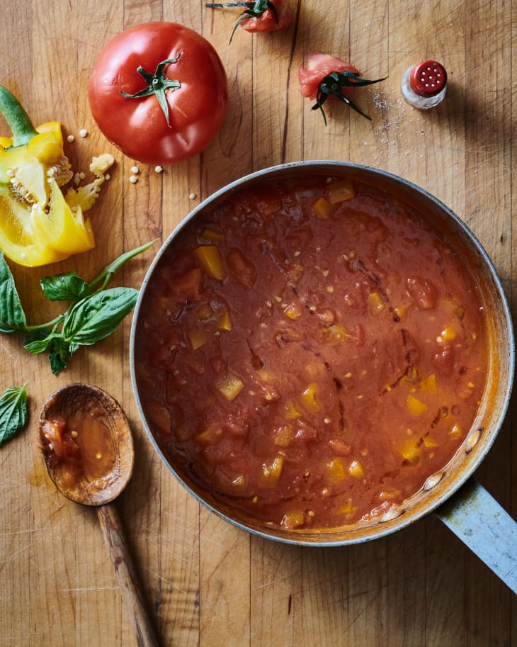 Homemade Stewed Tomato Recipe (with Fresh Tomatoes) Kitchn