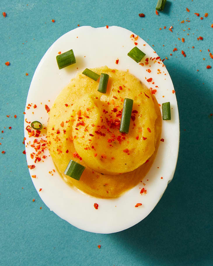 Deviled Eggs with Togarashi and Kewpie Mayo The Kitchn