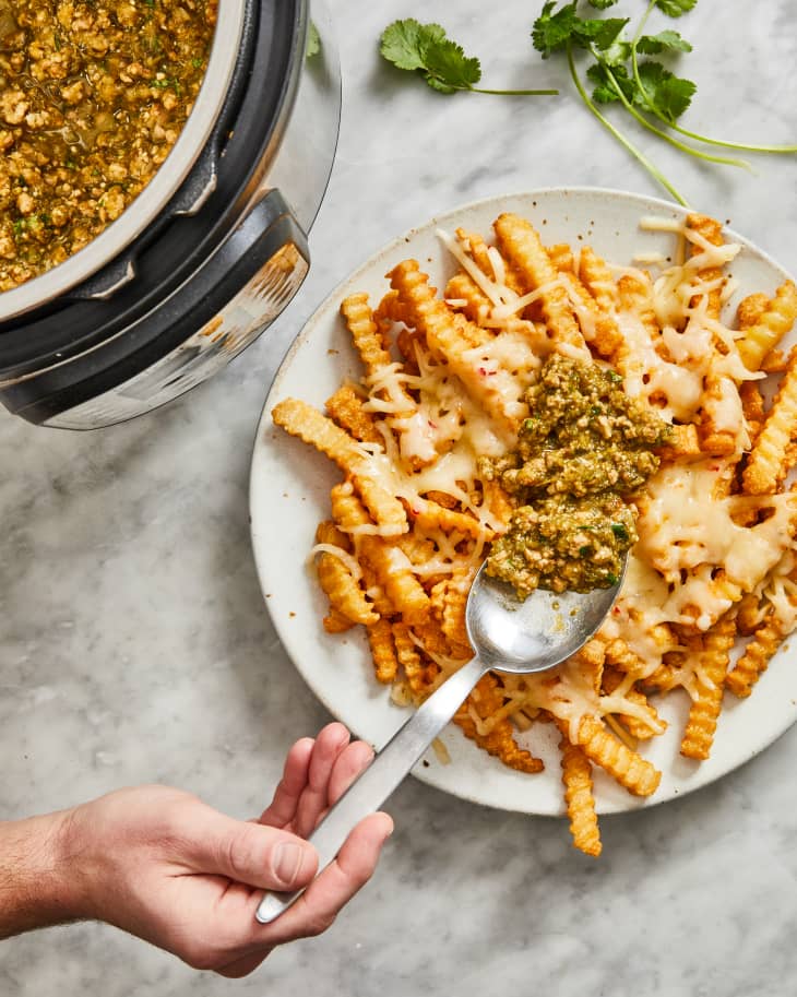 Instant Pot Green Chili Cheese Fries Recipe The Kitchn