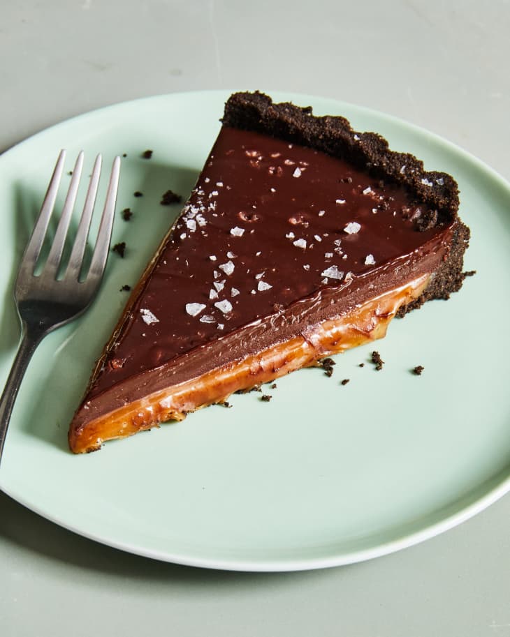 No-Bake Chocolate Caramel Tart Recipe (Easy) | The Kitchn