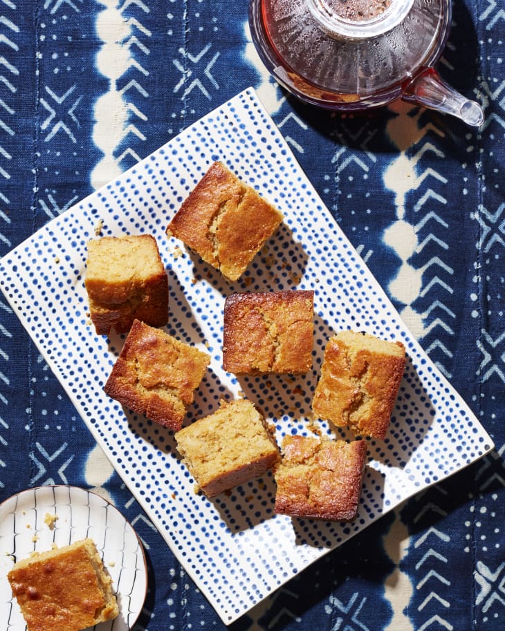 Yeasted Cornmeal Coffee Cake Recipe The Kitchn