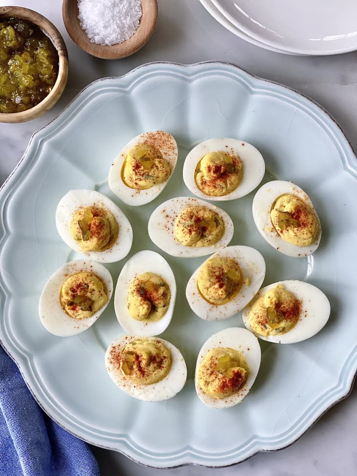 Southern Deviled Eggs Recipe (with Sweet Pickle Relish) | Kitchn