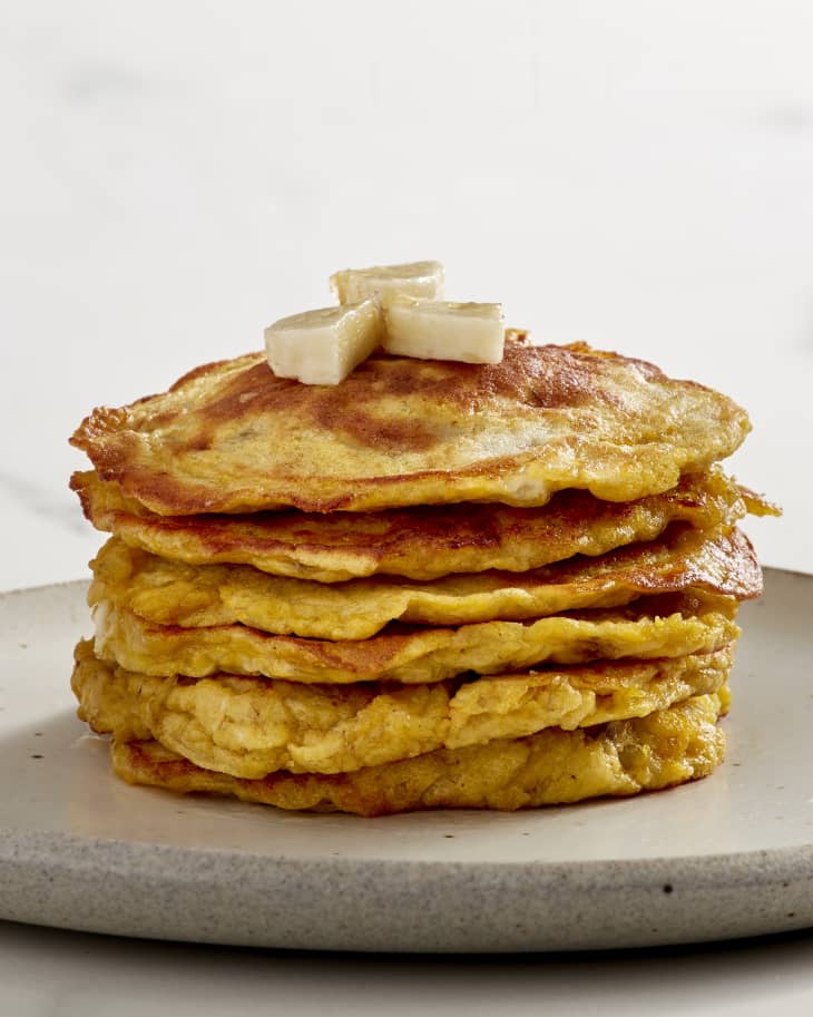 Banana Pancakes Recipe (2Ingredient, Gluten and DairyFree) The Kitchn