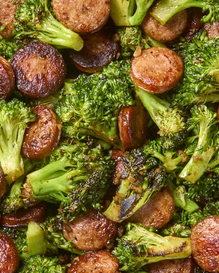Sausage and Broccoli Skillet Recipe (4 Ingredients, 30 Minutes) | The ...