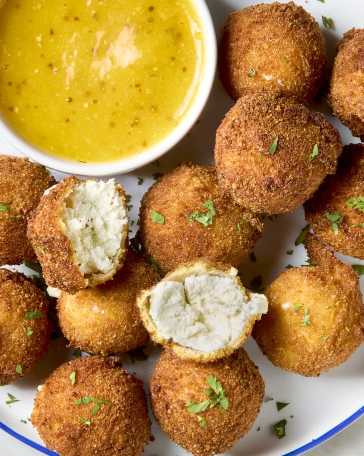 Fried Goat Cheese Balls Recipe The Kitchn
