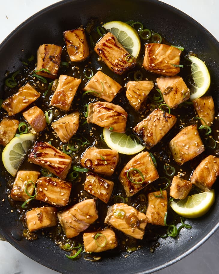 Honey-Glazed Salmon Bites (Ready in 10 Minutes!) | The Kitchn