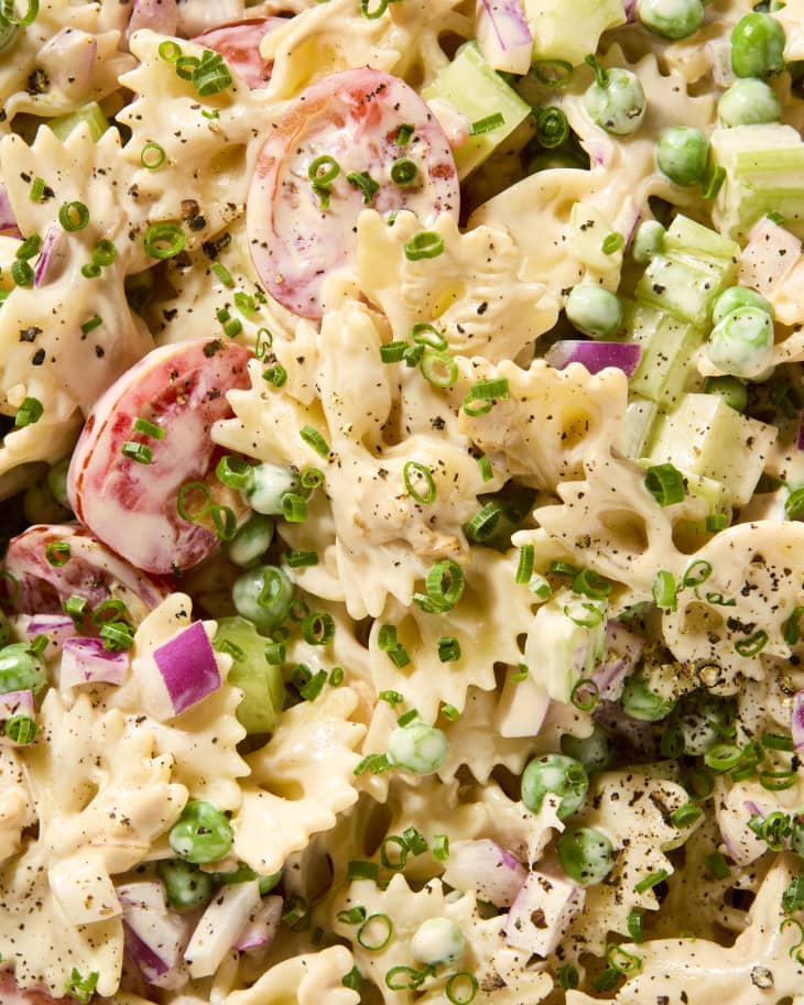 French Onion Dip Pasta Salad Recipe The Kitchn
