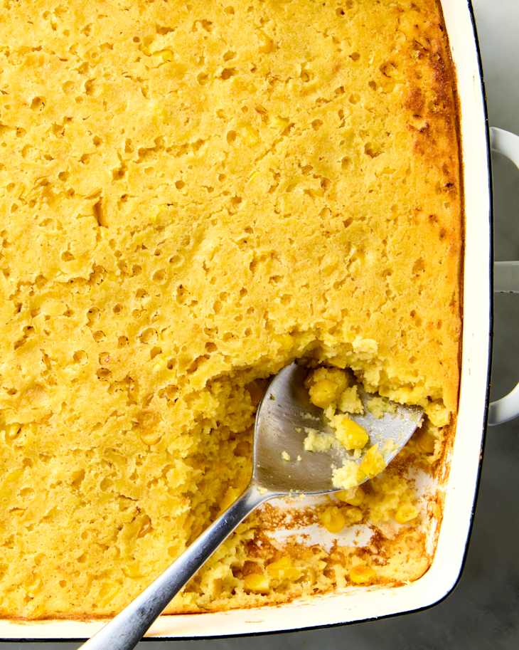 Corn Pudding Casserole Recipe | The Kitchn