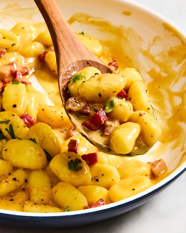 Gnocchi Carbonara Recipe | The Kitchn