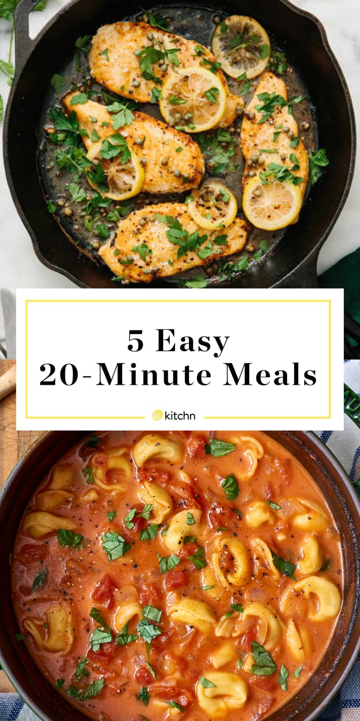 a-week-of-easy-20-minute-meals-kitchn