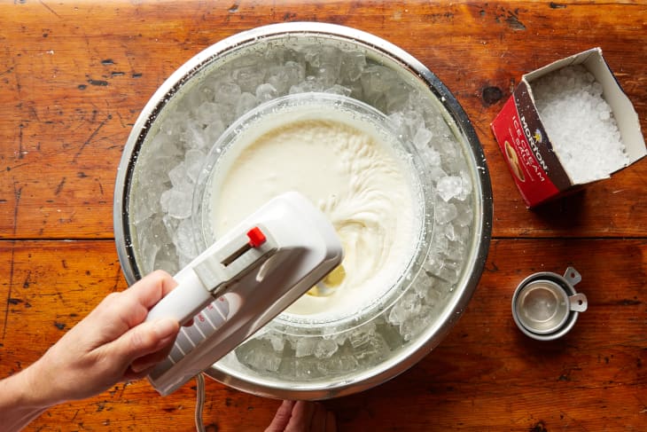 Makeshift ice hotsell cream maker