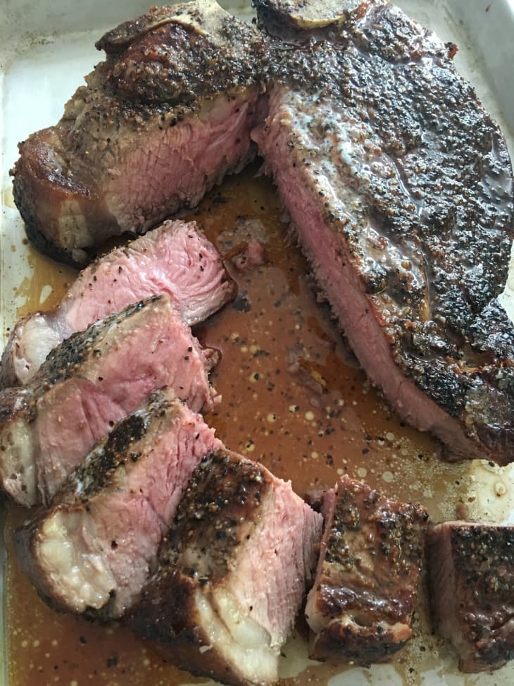 I Tried Martha Stewart's Pan Seared Steak Recipe The Kitchn