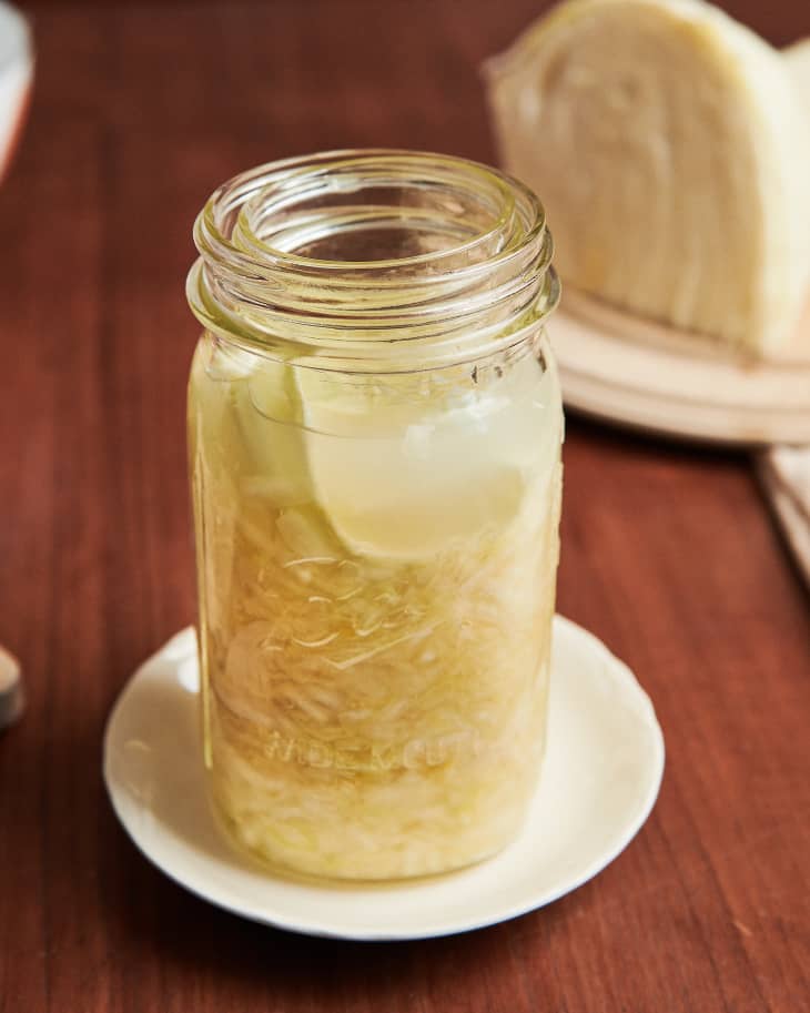 Here Is the Secret to Making Homemade Fermented Sauerkraut The Kitchn