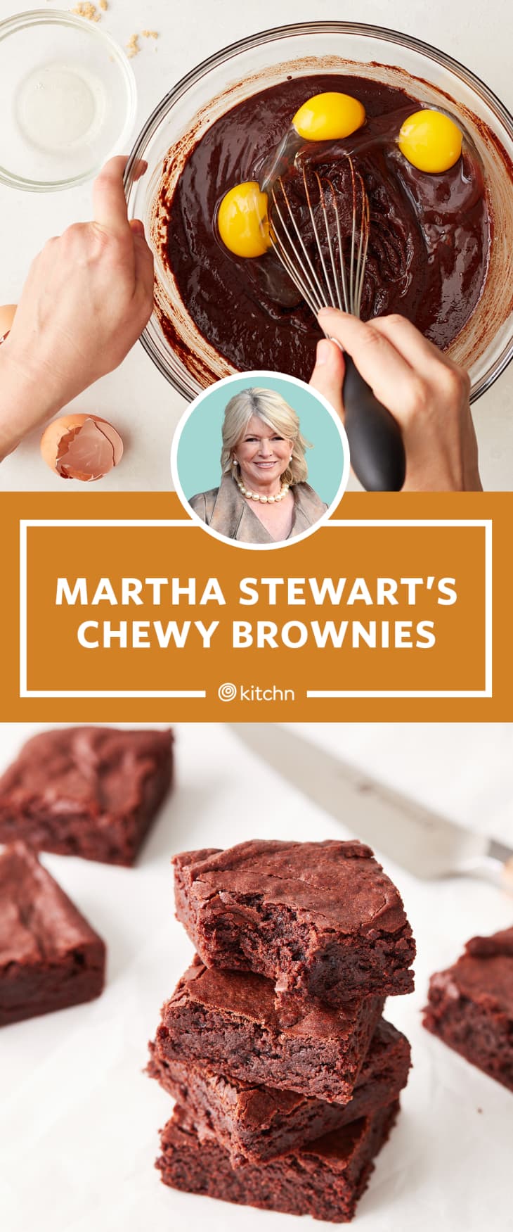 I Tried Martha Stewart's Chewy Brownie Recipe The Kitchn