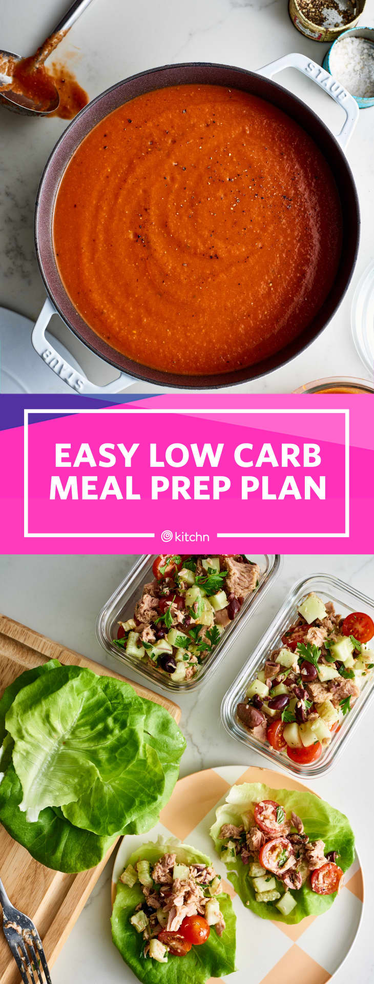 Easy Low Carb Meal Prep Plan For A Week Of Meals The Kitchn 