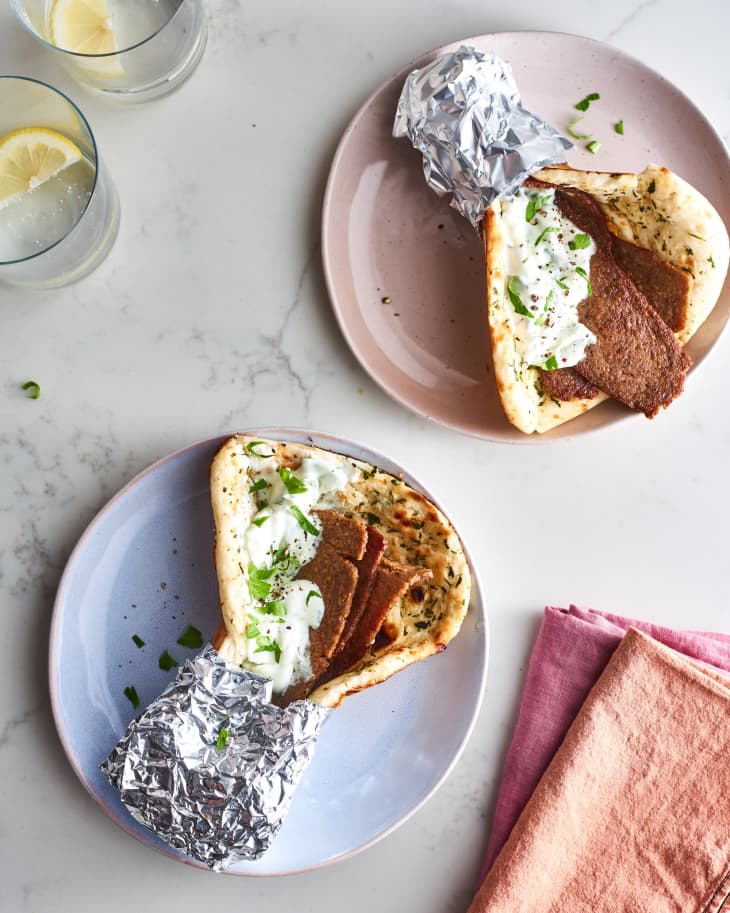 Trader Joe's Quick and Easy Gyro Wraps Recipe Kitchn