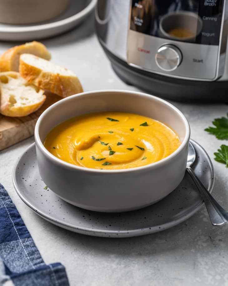 Instant Pot Sweet Potato Soup Kitchn