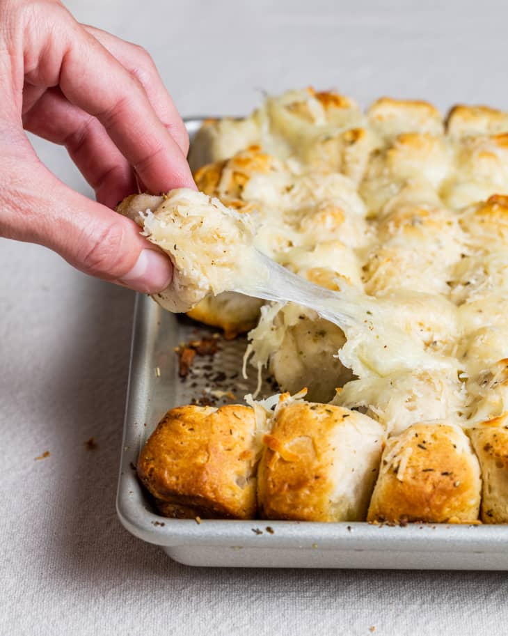 Cheesy Garlic Butter Bubble Bread | Kitchn