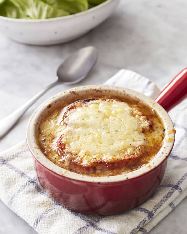 I Tried Alton Brown's French Onion Soup Recipe The Kitchn