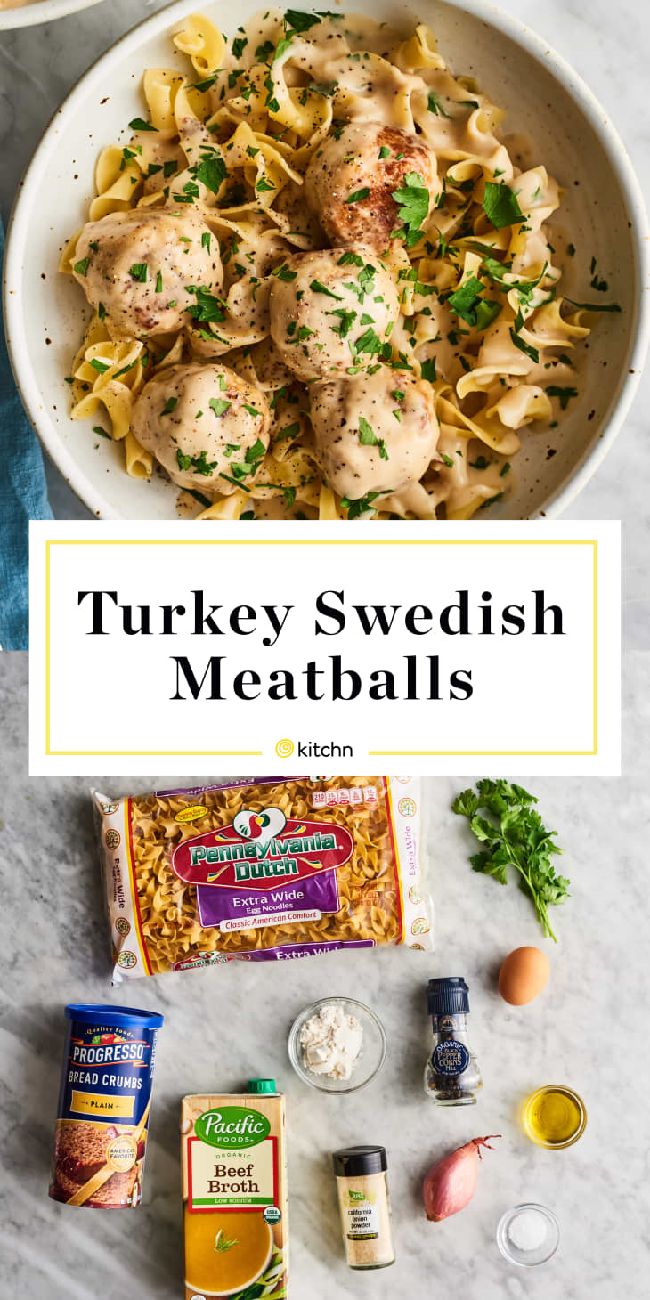 Turkey Swedish Meatballs Recipe Kitchn