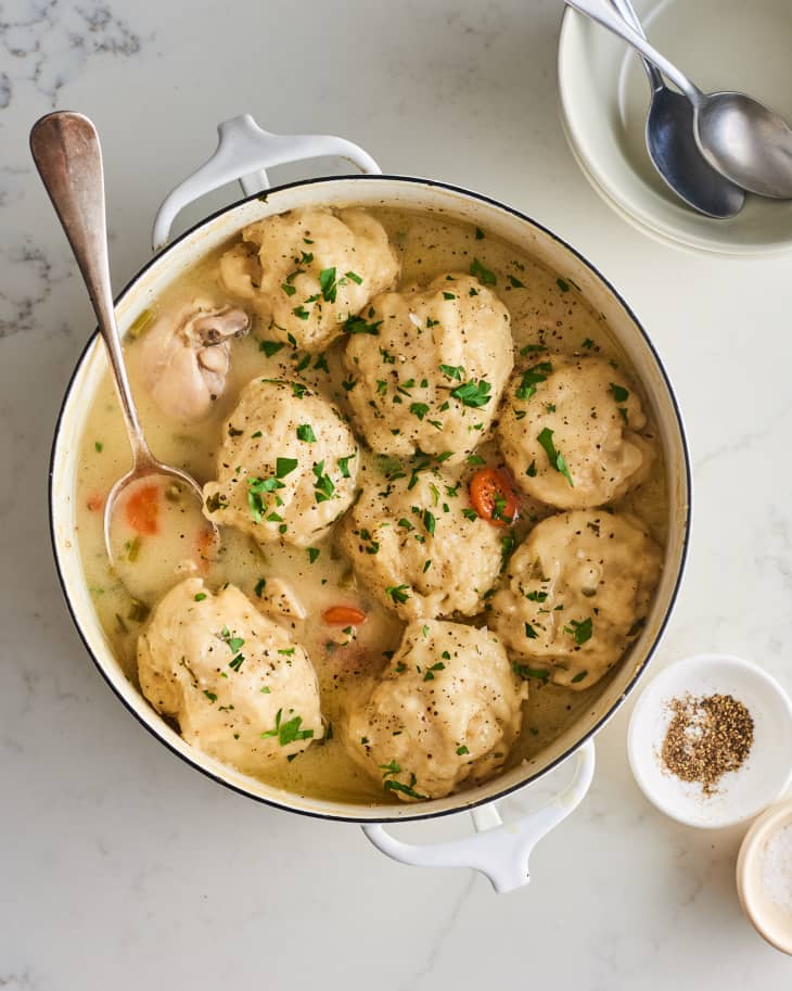 I Tried Betty Crocker's Chicken and Dumplings Recipe The Kitchn
