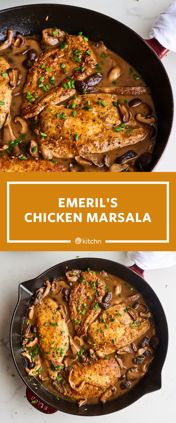 I Tried Emeril Lagasse's Chicken Marsala Recipe | Kitchn