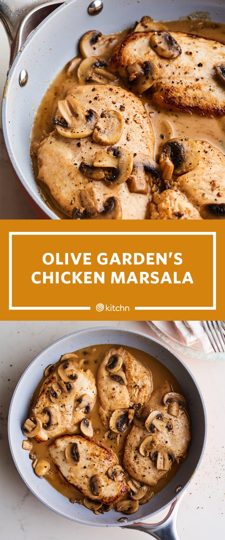 I Tried Olive Garden's Chicken Marsala Recipe The Kitchn