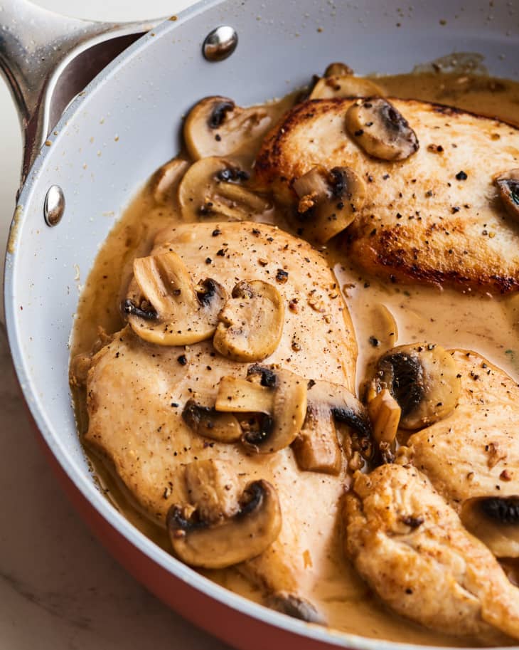 I Tried Olive Garden's Chicken Marsala Recipe | Kitchn