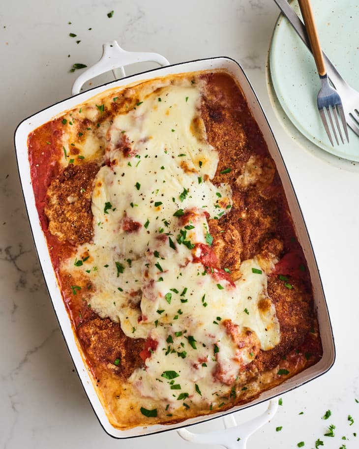 I Tried Serious Eats' Best Chicken Parmesan Recipe The Kitchn