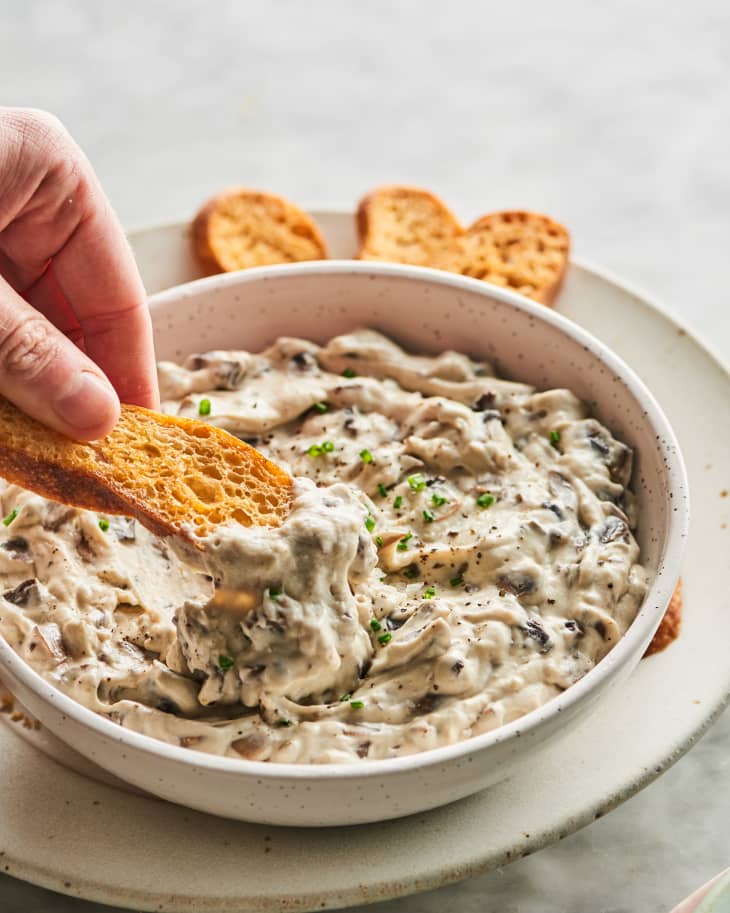 Creamy Mushroom Dip Kitchn