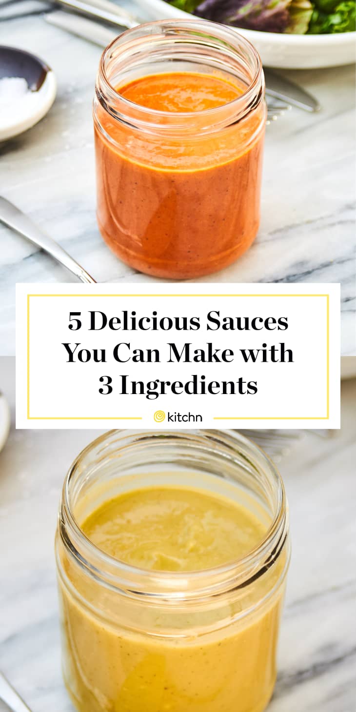 3Ingredient Sauces You Can Make In 5 Minutes or Less Kitchn